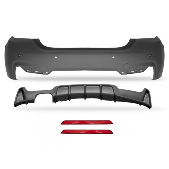 Komple Tampon F32+LCI F36+LCI Arka; PDCli <OO> Egz.Çıkışlı -M-Tech- 2013-20